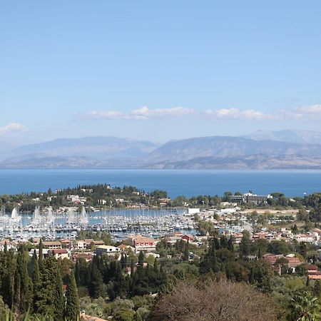 Casa T With Amazing Views In Corfu Villa Kontokali Bagian luar foto
