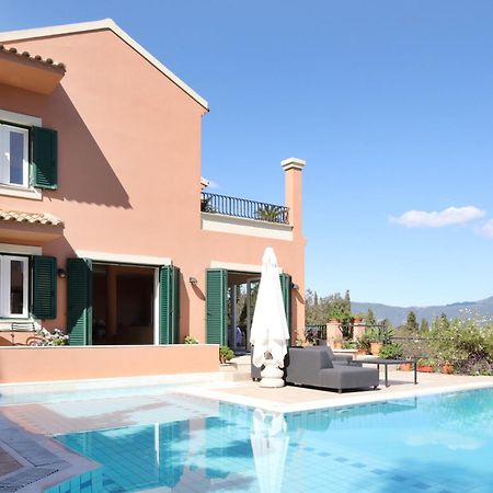 Casa T With Amazing Views In Corfu Villa Kontokali Bagian luar foto