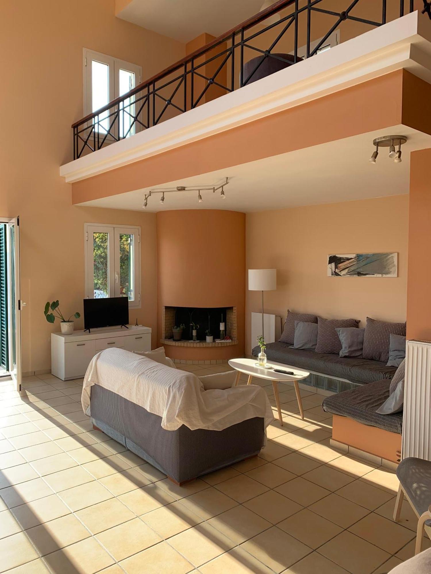 Casa T With Amazing Views In Corfu Villa Kontokali Bagian luar foto