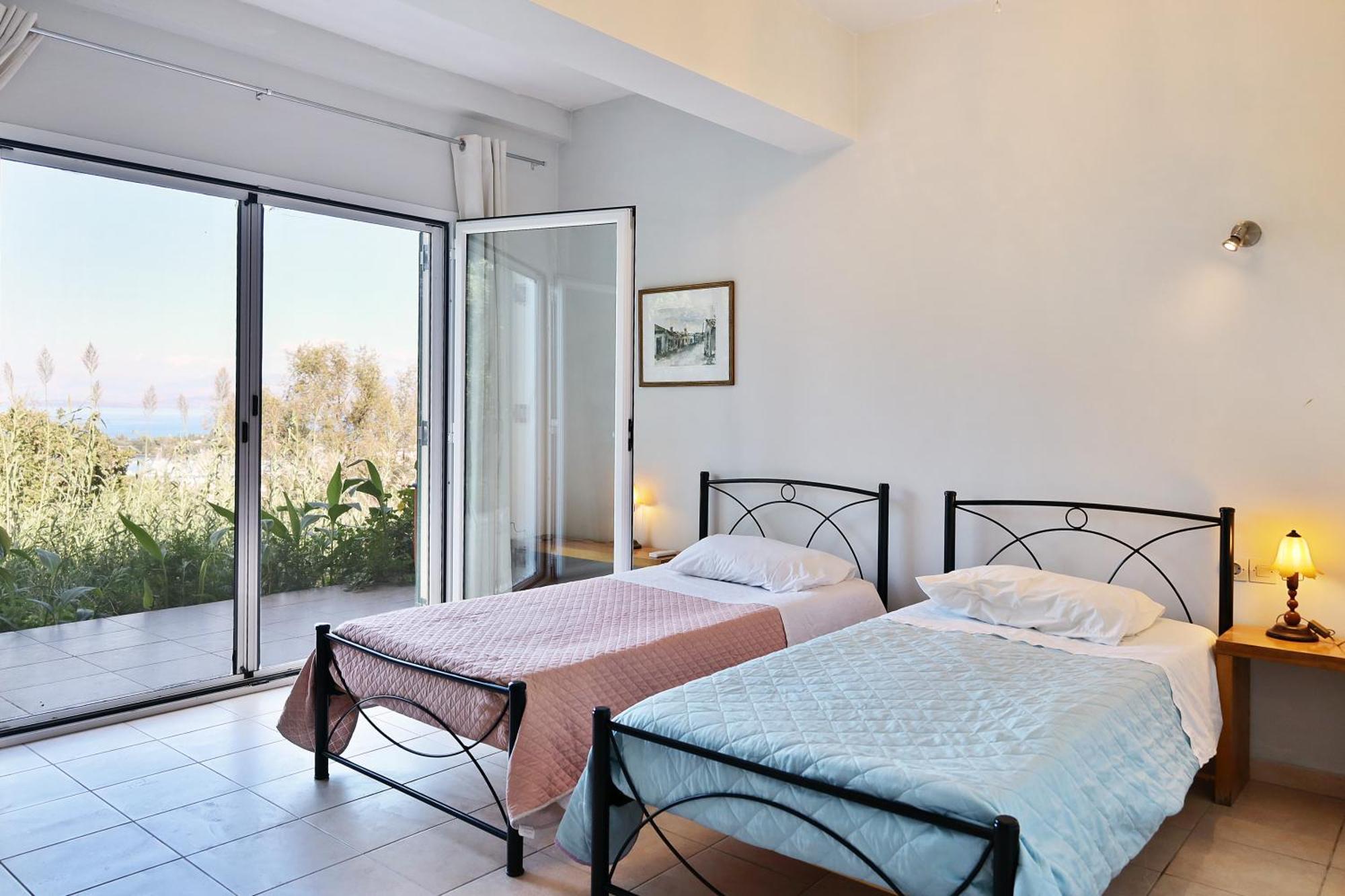 Casa T With Amazing Views In Corfu Villa Kontokali Bagian luar foto