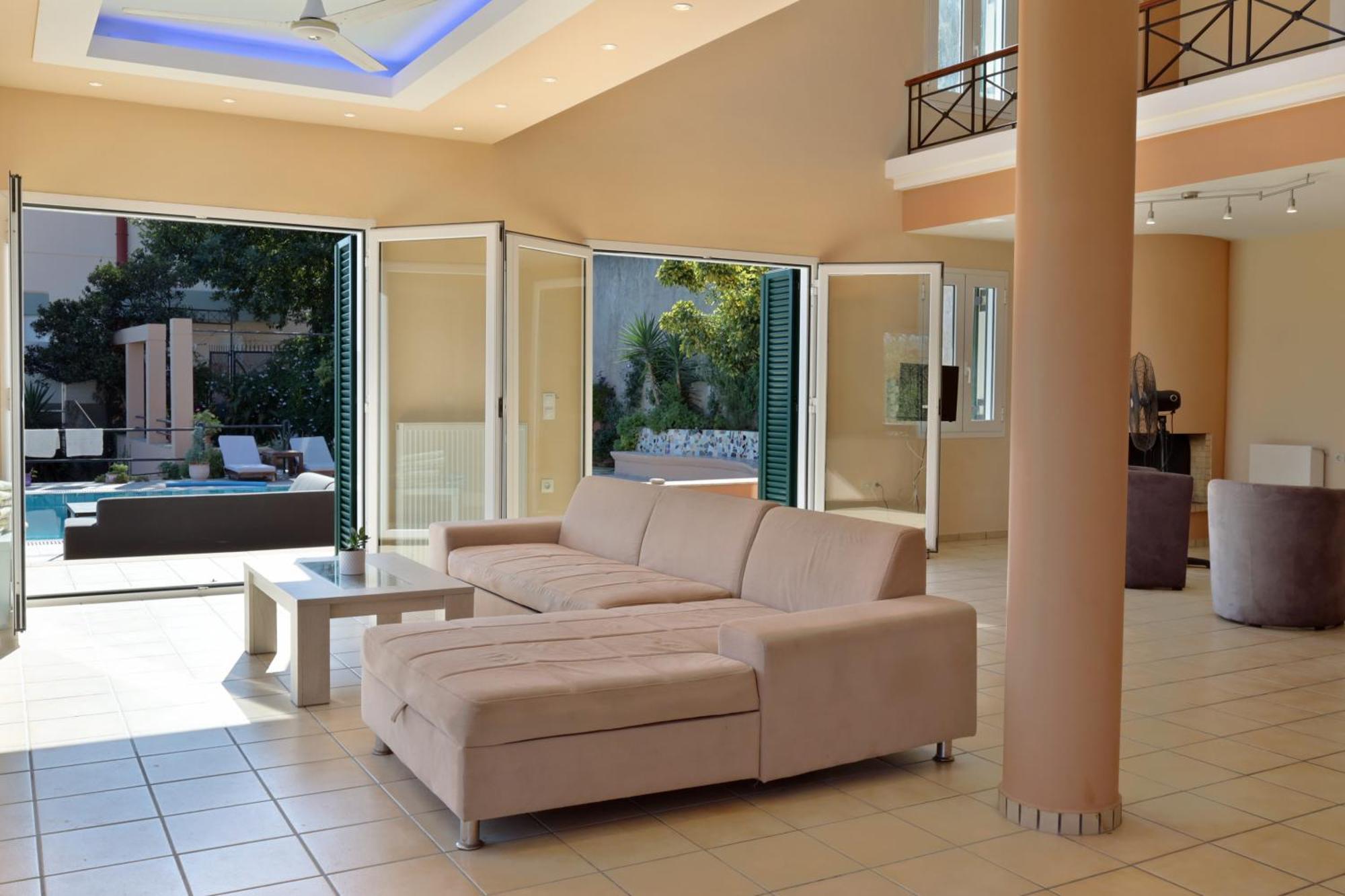 Casa T With Amazing Views In Corfu Villa Kontokali Bagian luar foto