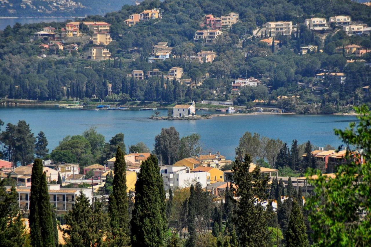 Casa T With Amazing Views In Corfu Villa Kontokali Bagian luar foto