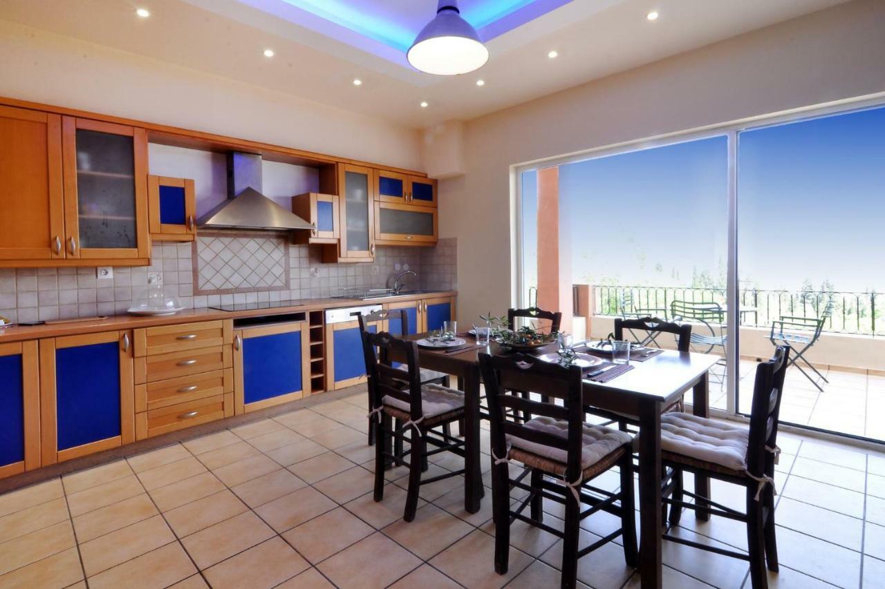 Casa T With Amazing Views In Corfu Villa Kontokali Bagian luar foto